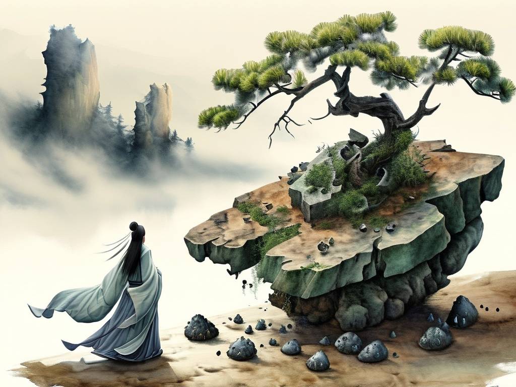 风水土山寻石穴(1)