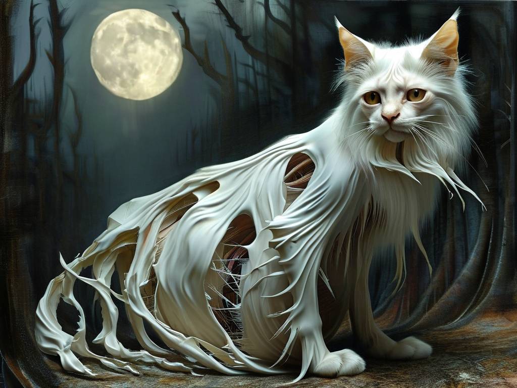 梦见猫皮肉分离(1)