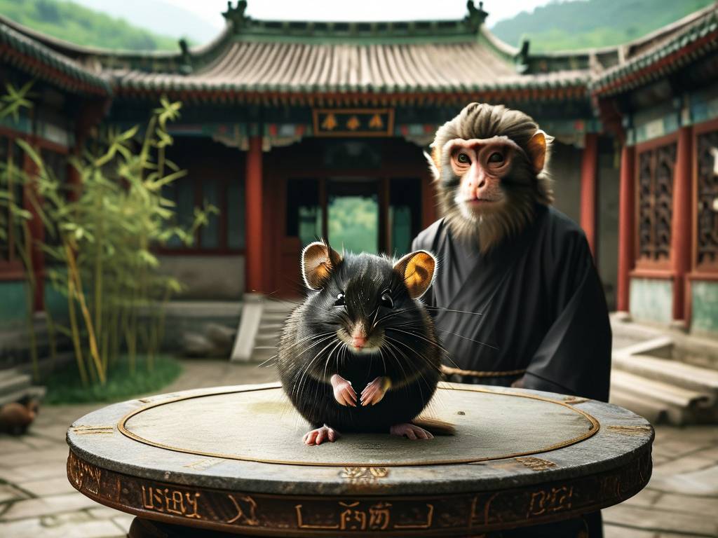 生肖属鼠时辰属猴