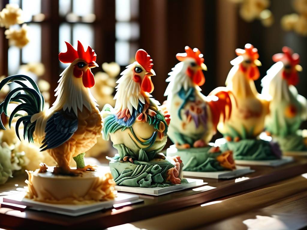 属鸡的蛋糕图片大全老年人