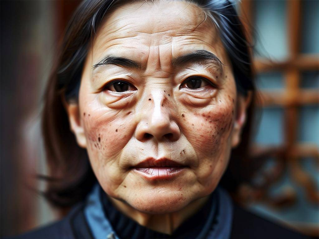 面相54岁是什么部位
