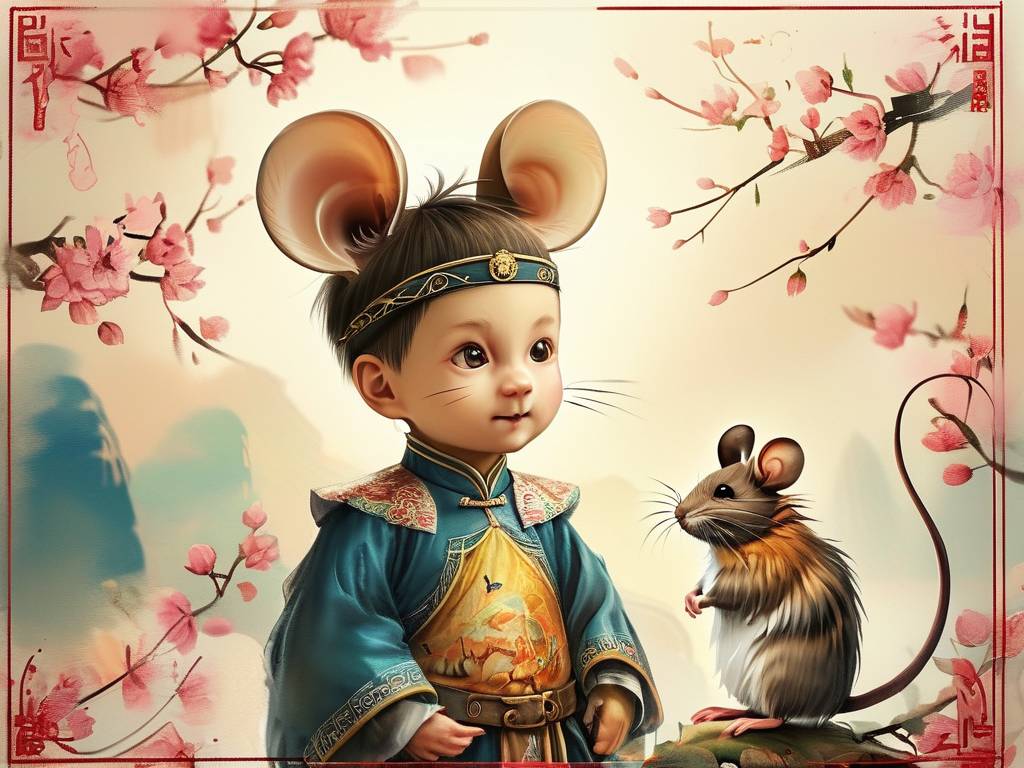 属鼠正月出生的男孩