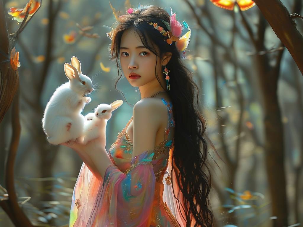 属兔女美若天仙男人都爱她(1)