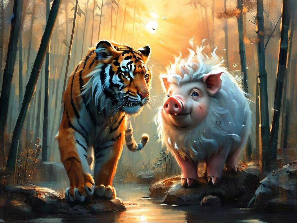 生肖 虎 猪(1)