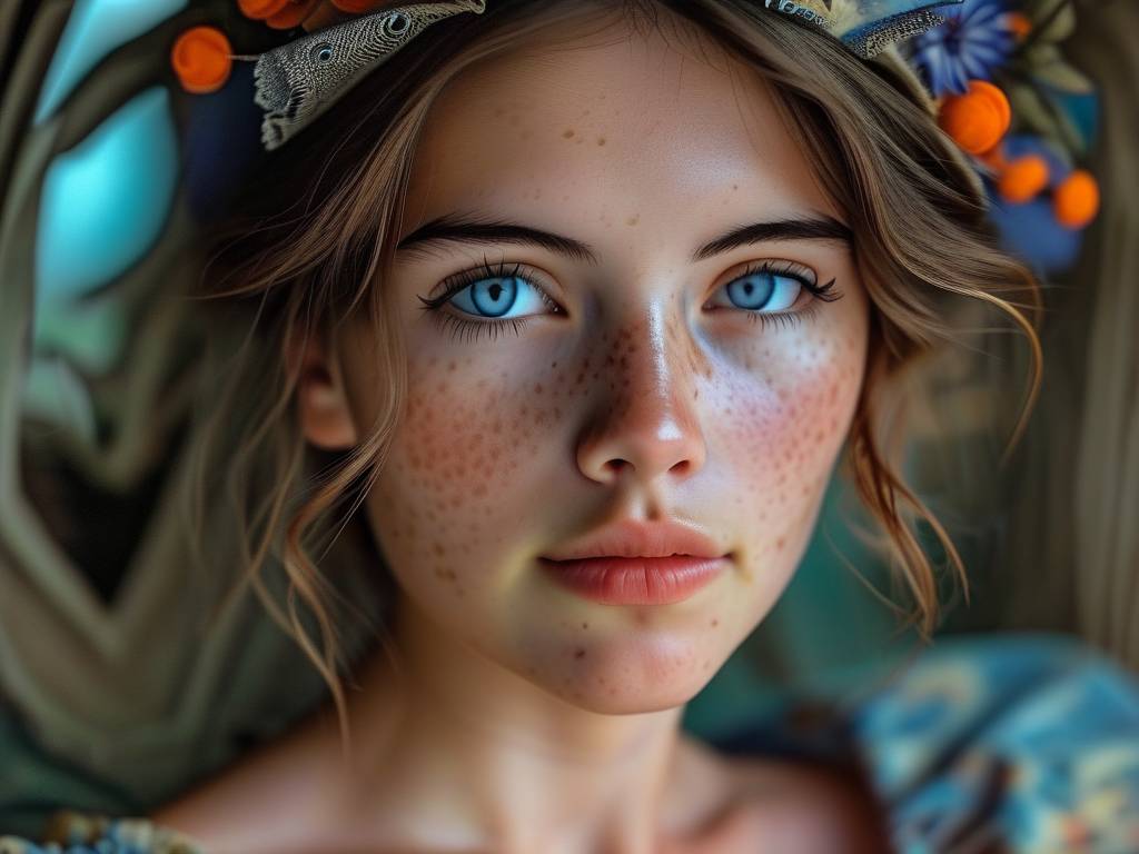 纹身女脚踝花图片大全