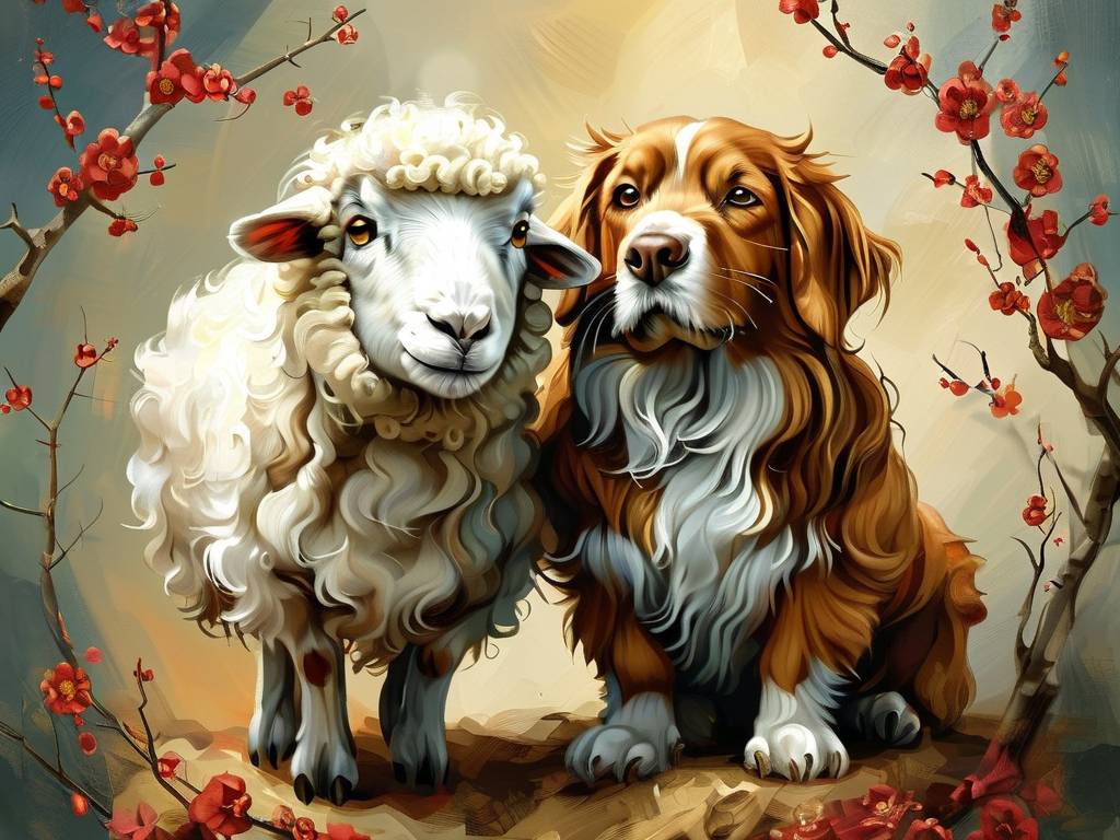 属羊和属狗相配吗,可以结婚吗?