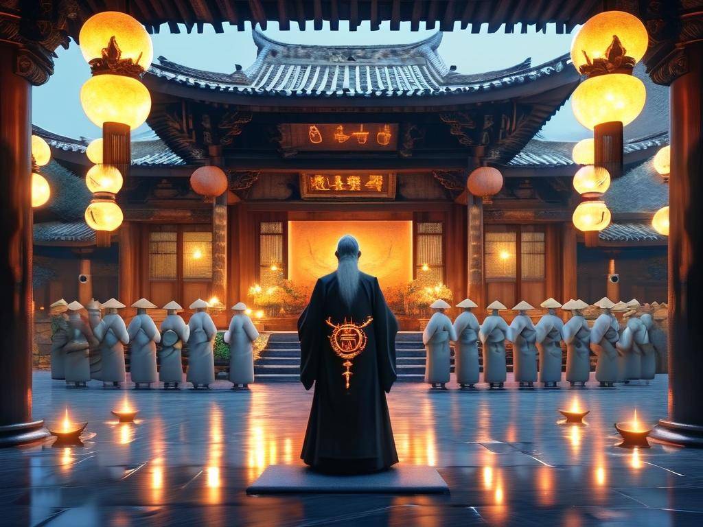 梦见师父讲经说法