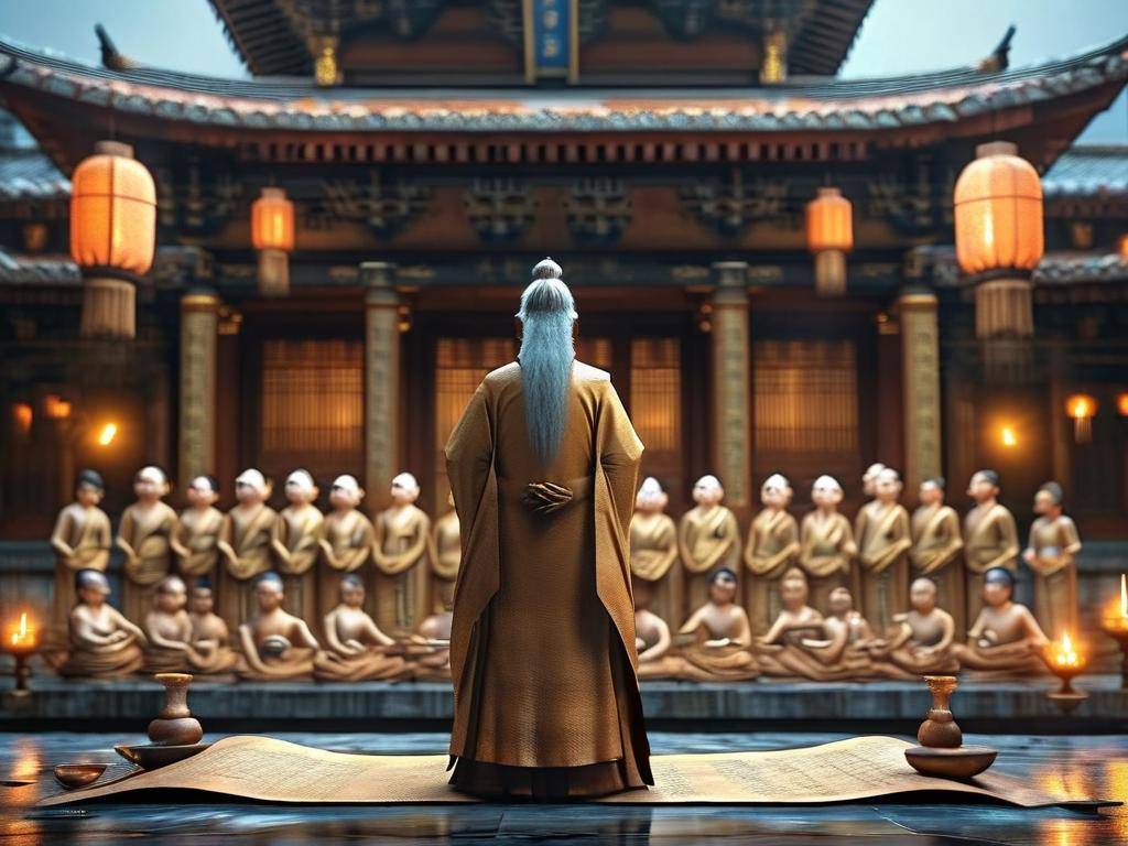 梦见师父讲经说法