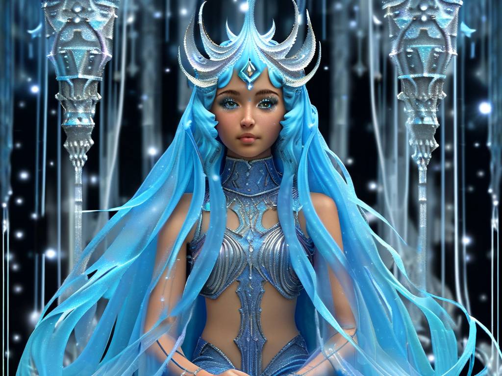梦幻水瓶座图片大全 少女动漫