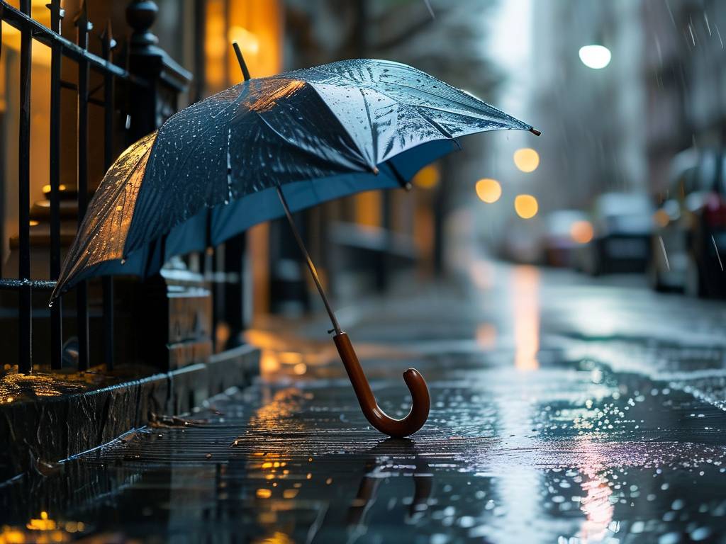 梦见下雨伞坏了预示什么