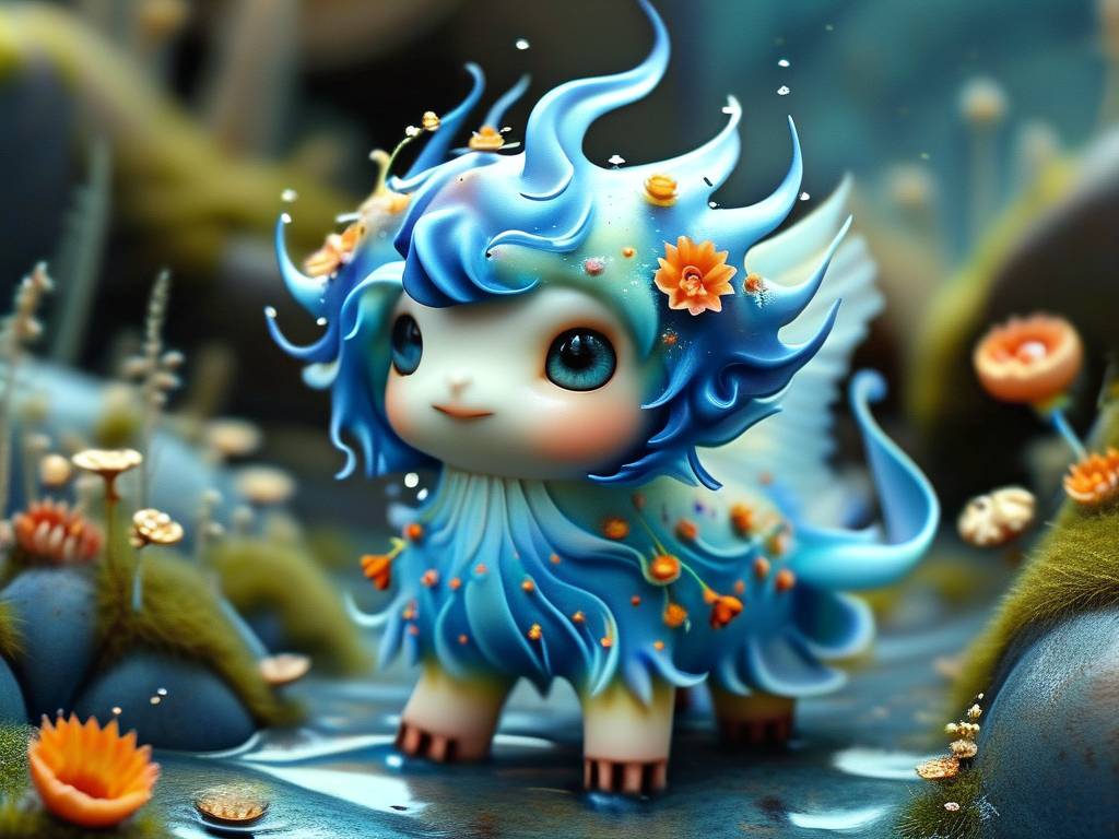 一步一步教画可爱水瓶座(1)