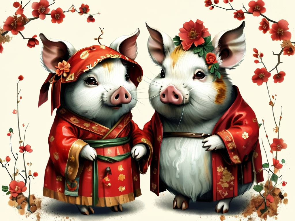 属猪和属猪的合婚吗?
