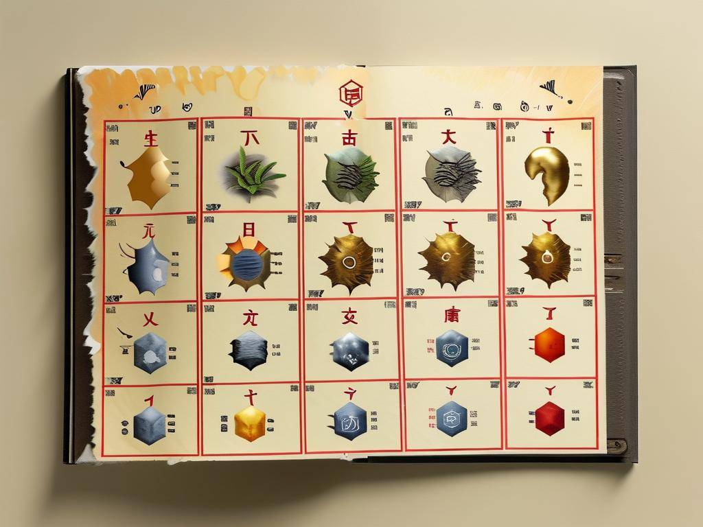 生日时辰五行算命查询表(1)