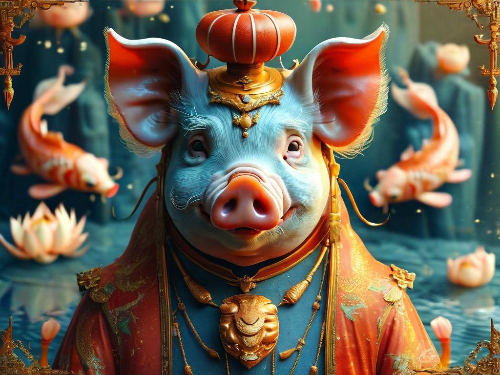 属猪男头像最旺财的图片大全