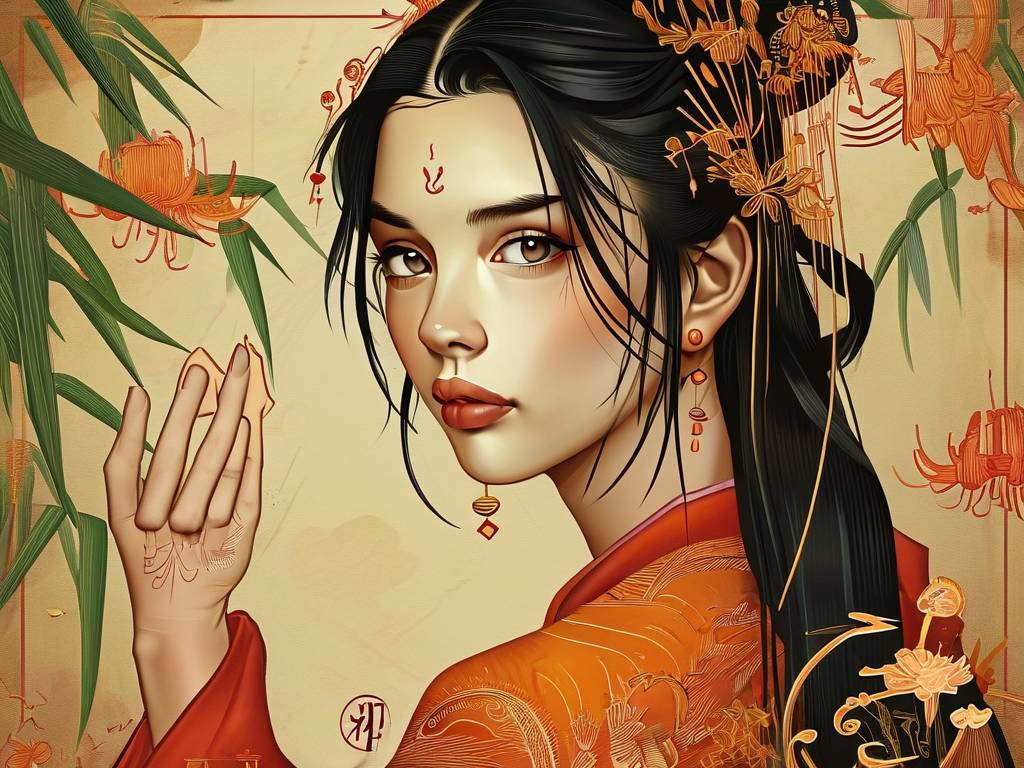 食指无名指看手相图解女