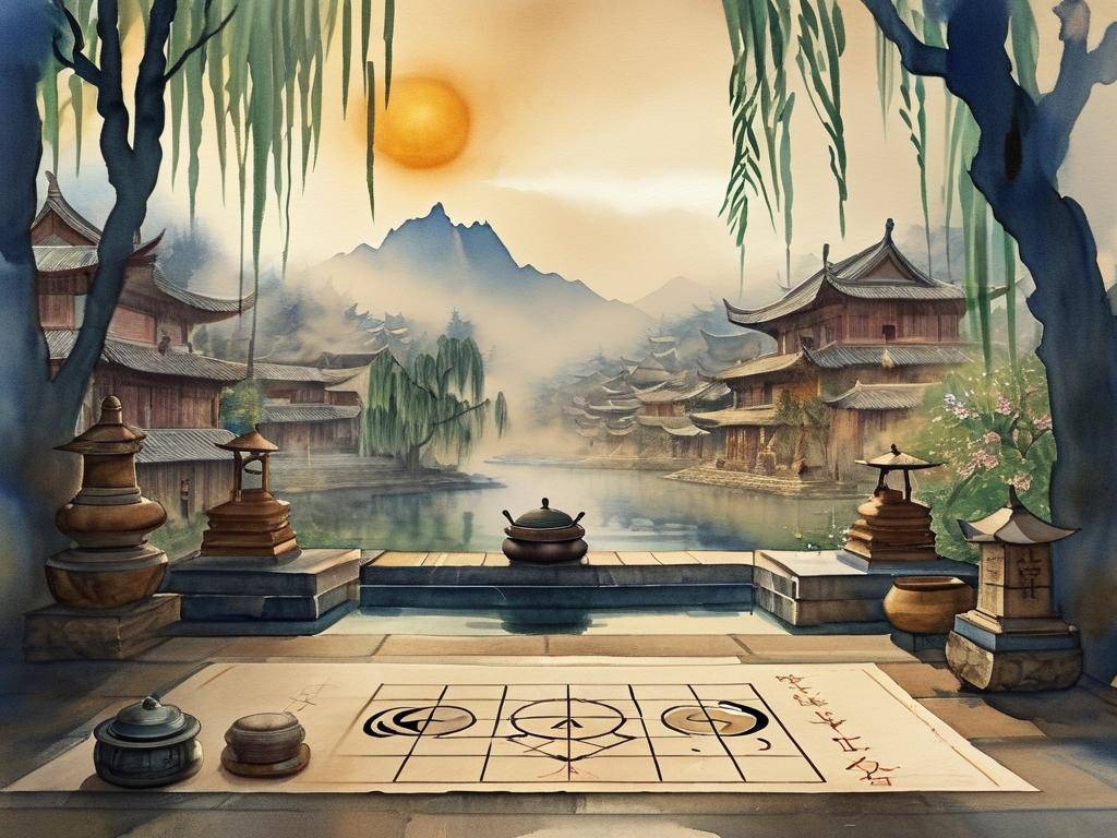 画井字看风水怎么看