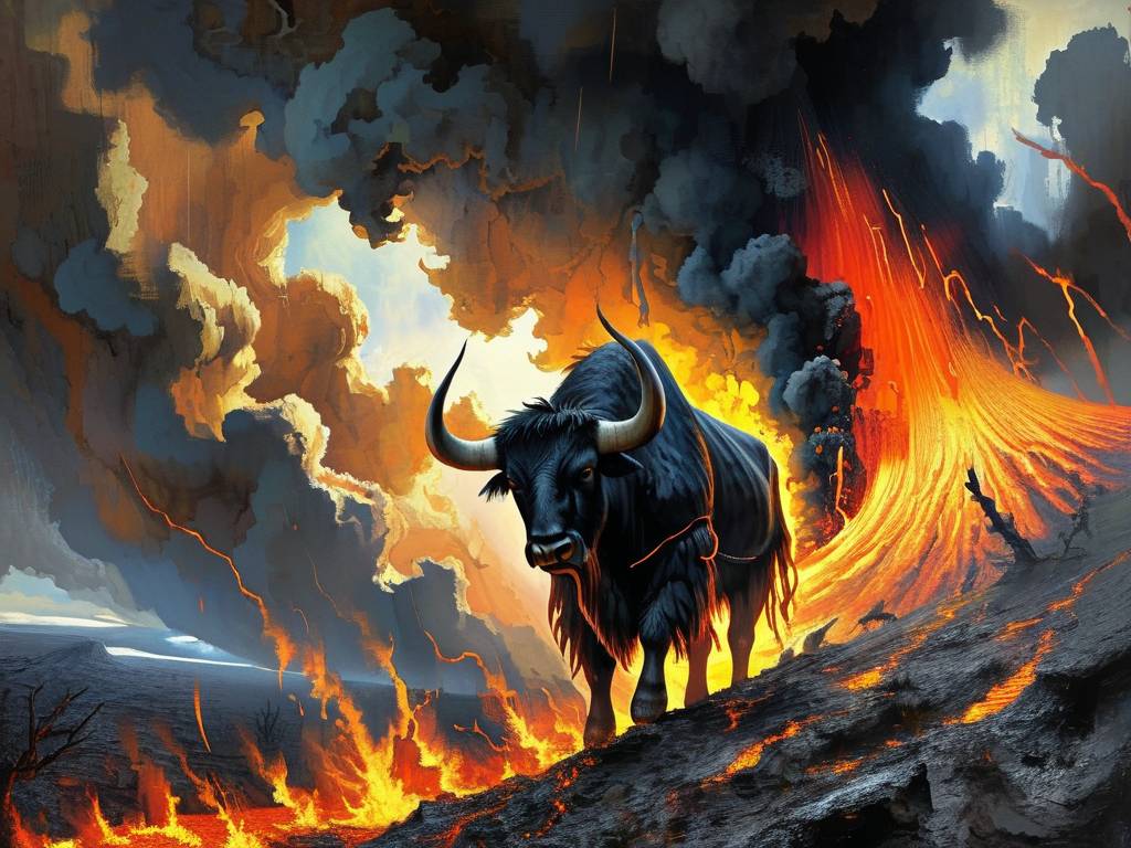 金牛座火山图片真实(1)