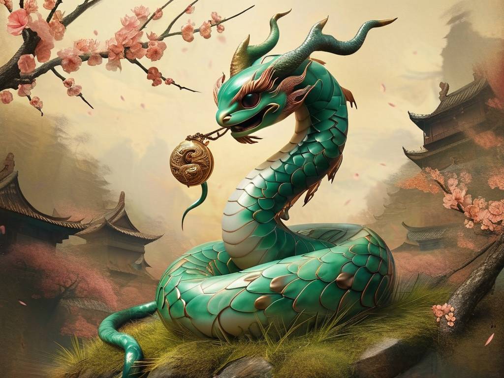 属蛇配带的吉祥物是什么(1)