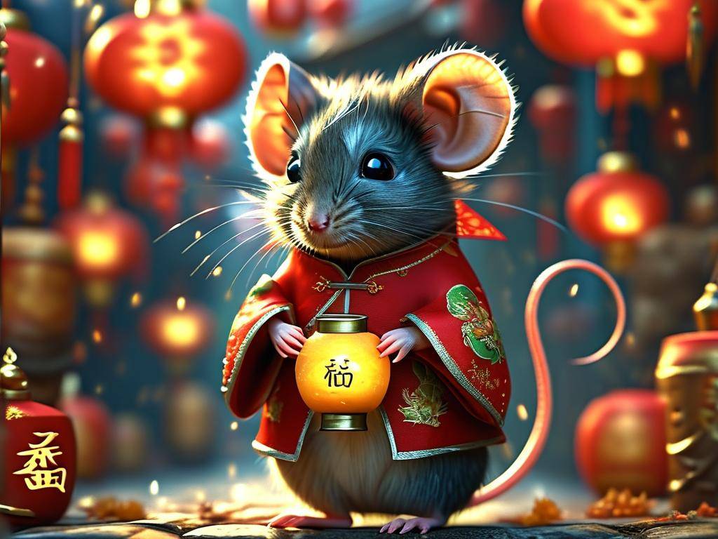 属鼠的生日快乐图片大全