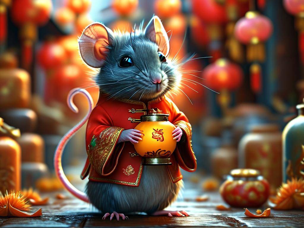 属鼠的生日快乐图片大全(1)