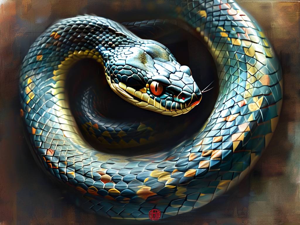 梦见一条大长蛇是什么预兆