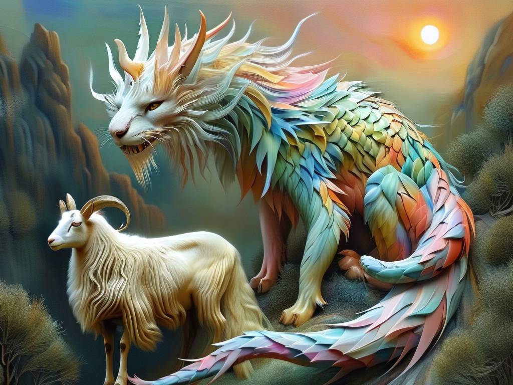 龙和羊生虎