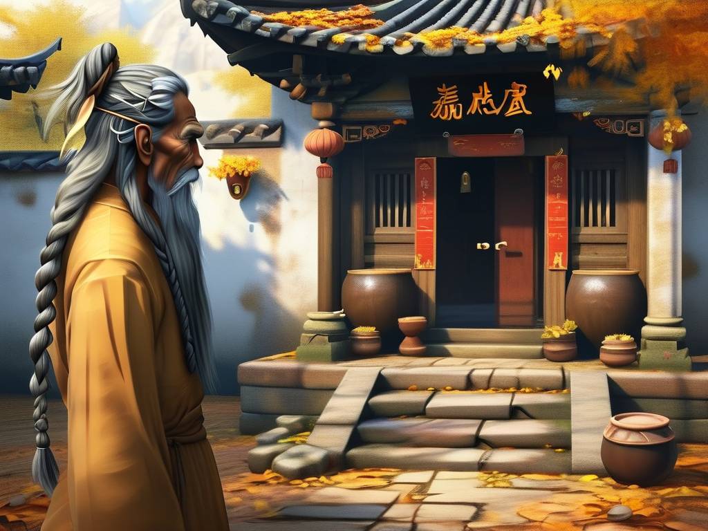 风水先生看风水的故事