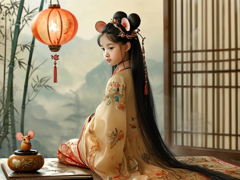 属鼠子时出生女孩的性格命运