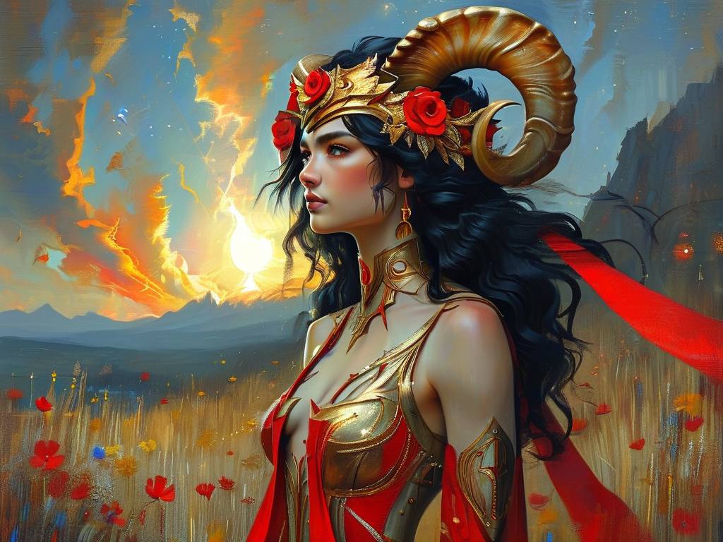 白羊座啥都不怕的女生