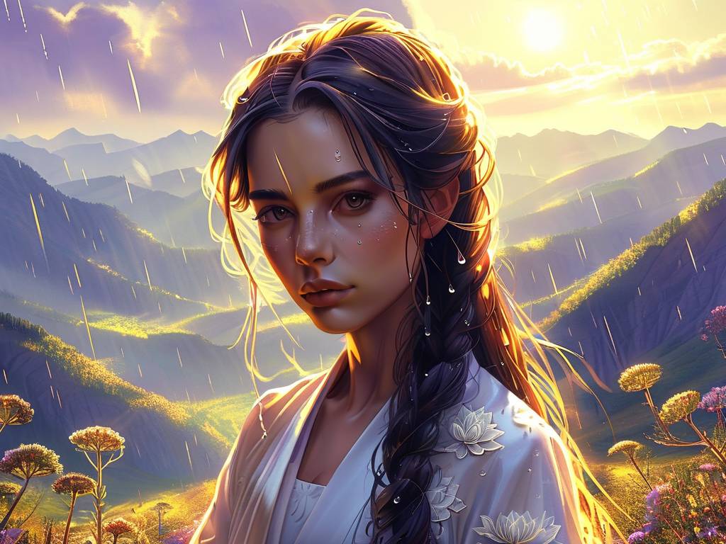 摩羯座女脸型图片(1)