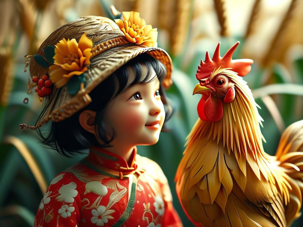属鸡女孩小名米粒的寓意