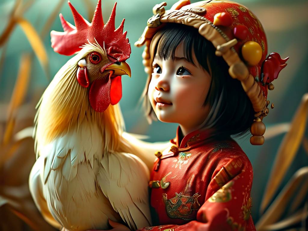 属鸡女孩小名米粒的寓意