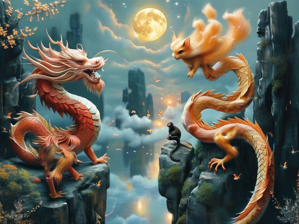 属龙属蛇属猴