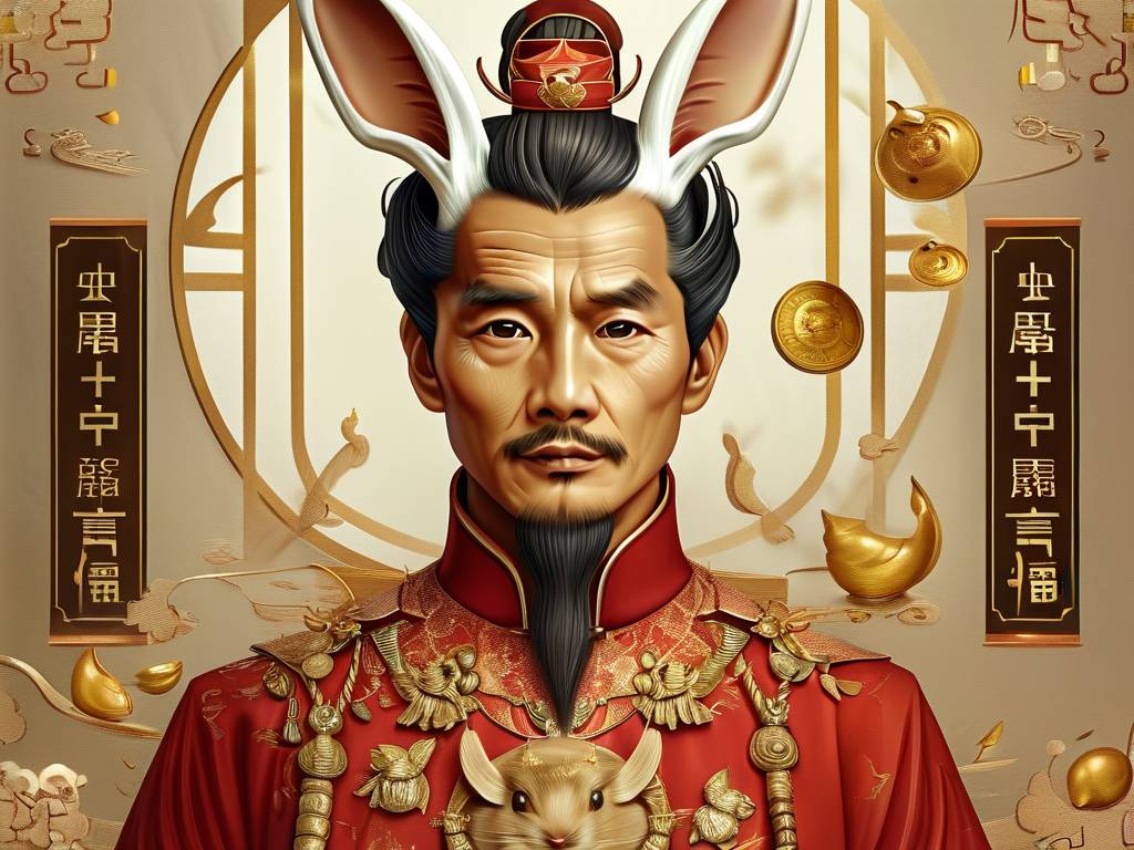 2021年属兔的走运旺财头像