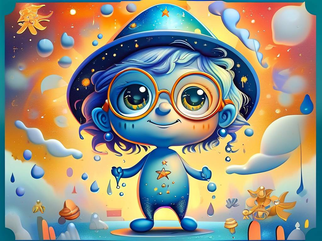 水瓶座人Q版更好画(1)
