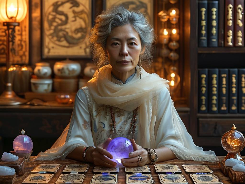 塔罗和中式占卜对比图片大全(1)