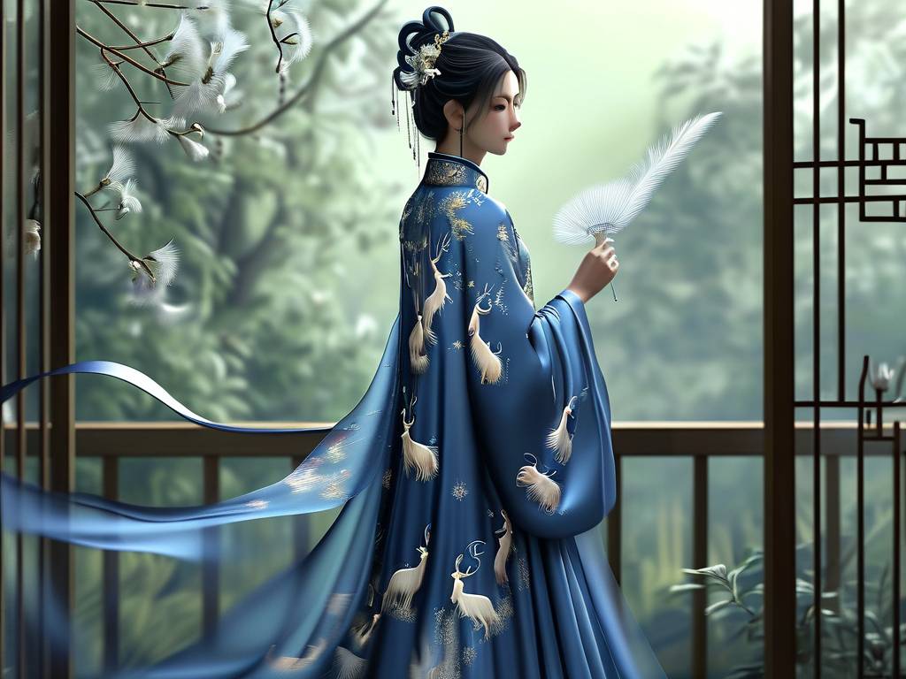 天秤座什么颜色的汉服