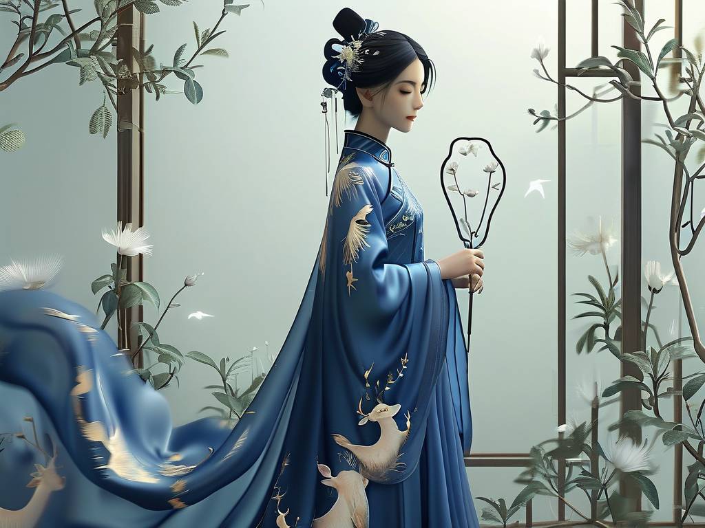 天秤座什么颜色的汉服(1)
