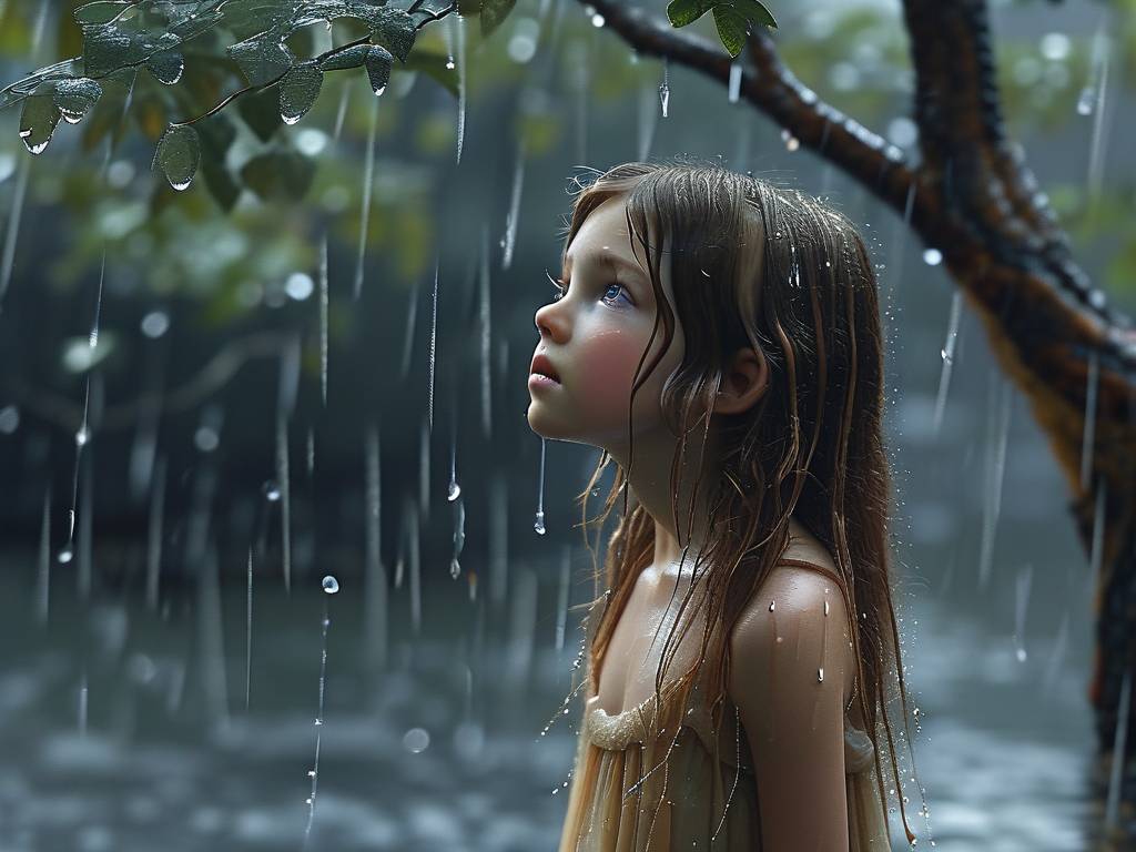 梦见女儿被雨淋预示什么