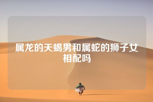 属龙的天蝎男和属蛇的狮子女相配吗